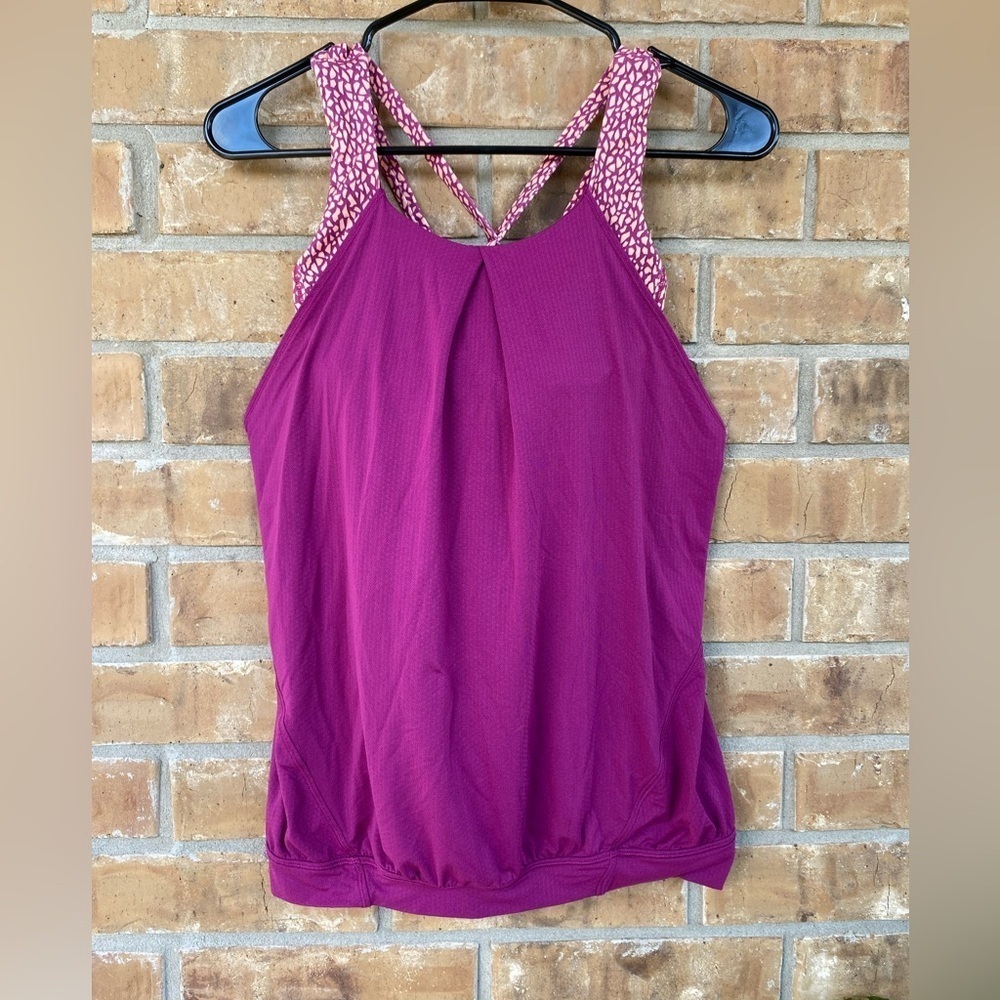 Lululemon Nouveau Limits Tank Built-in Bra, Size 4 - Picture 3 of 10